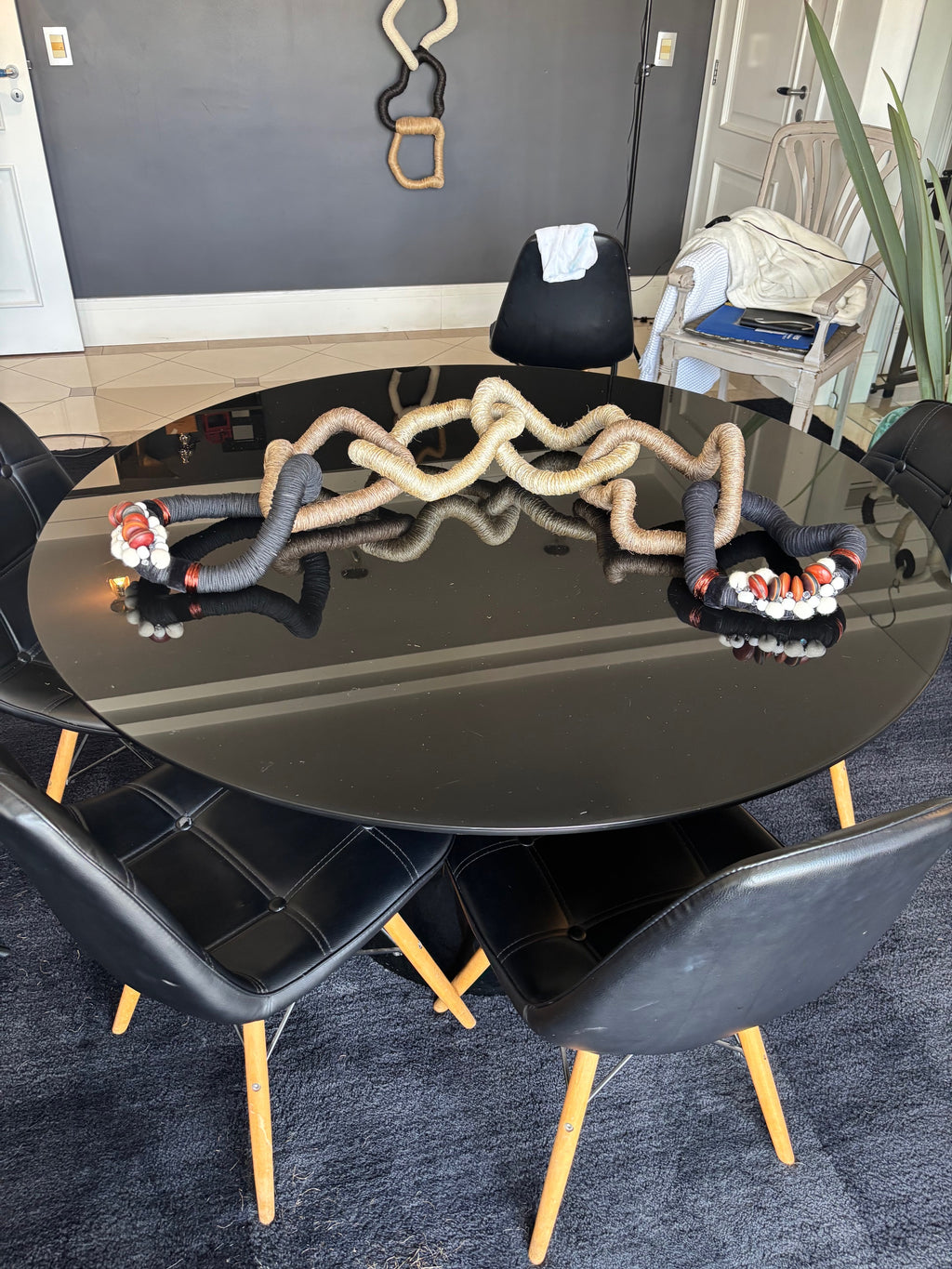 "CASCATA ENCANTADA"  Corrente de mesa