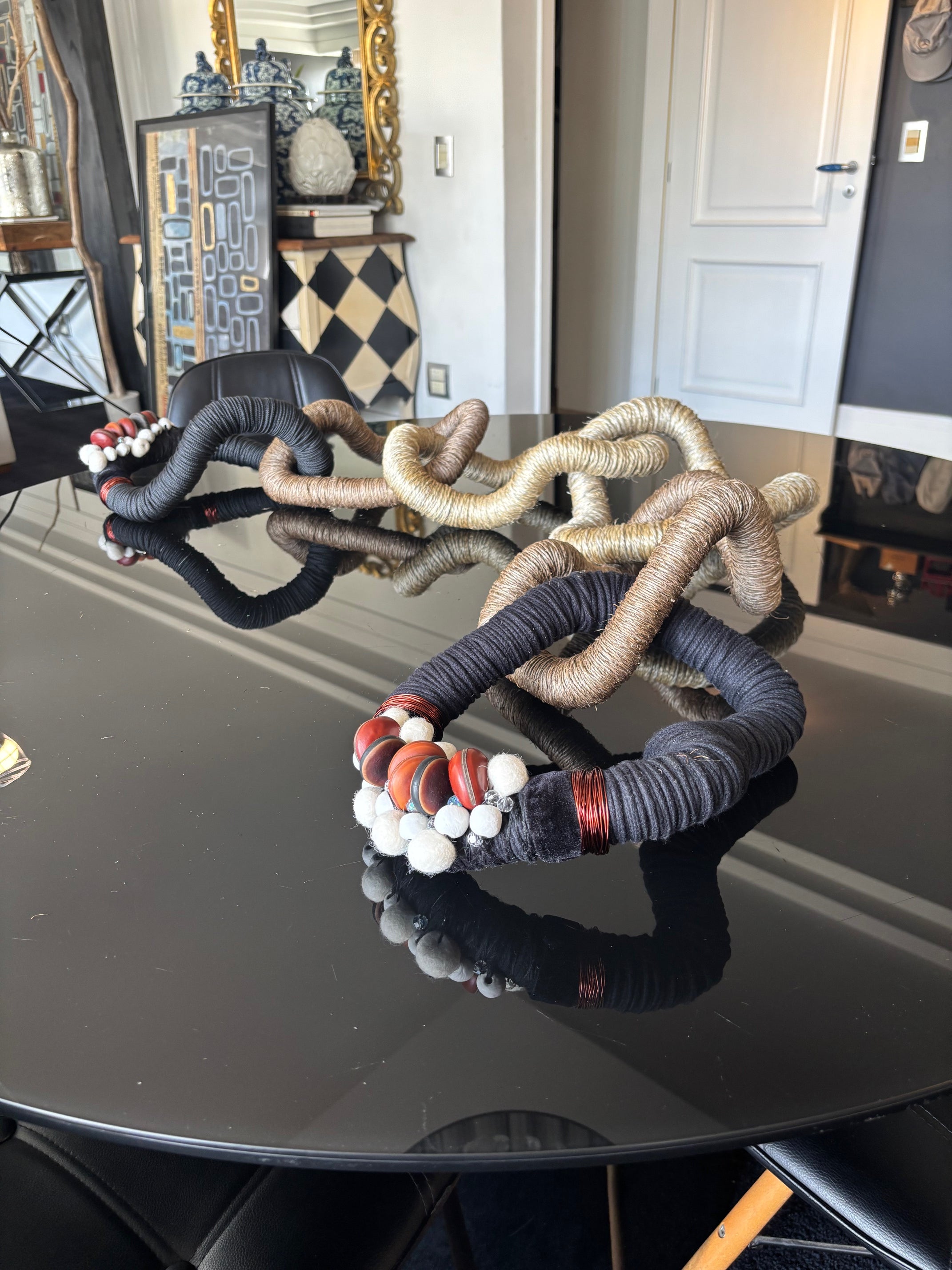 "CASCATA ENCANTADA"  Corrente de mesa