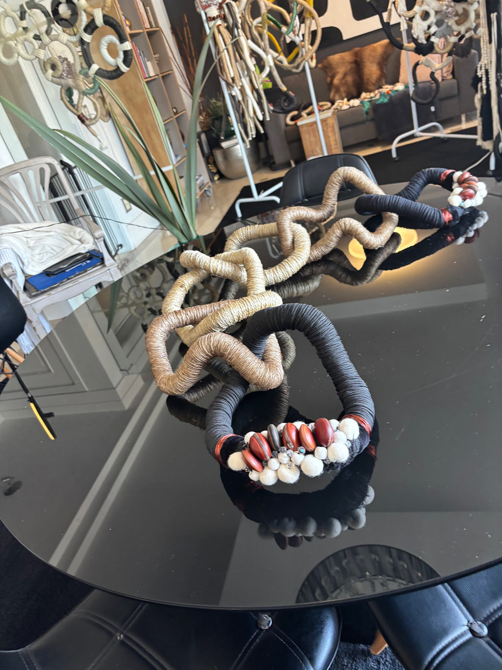 "CASCATA ENCANTADA"  Corrente de mesa