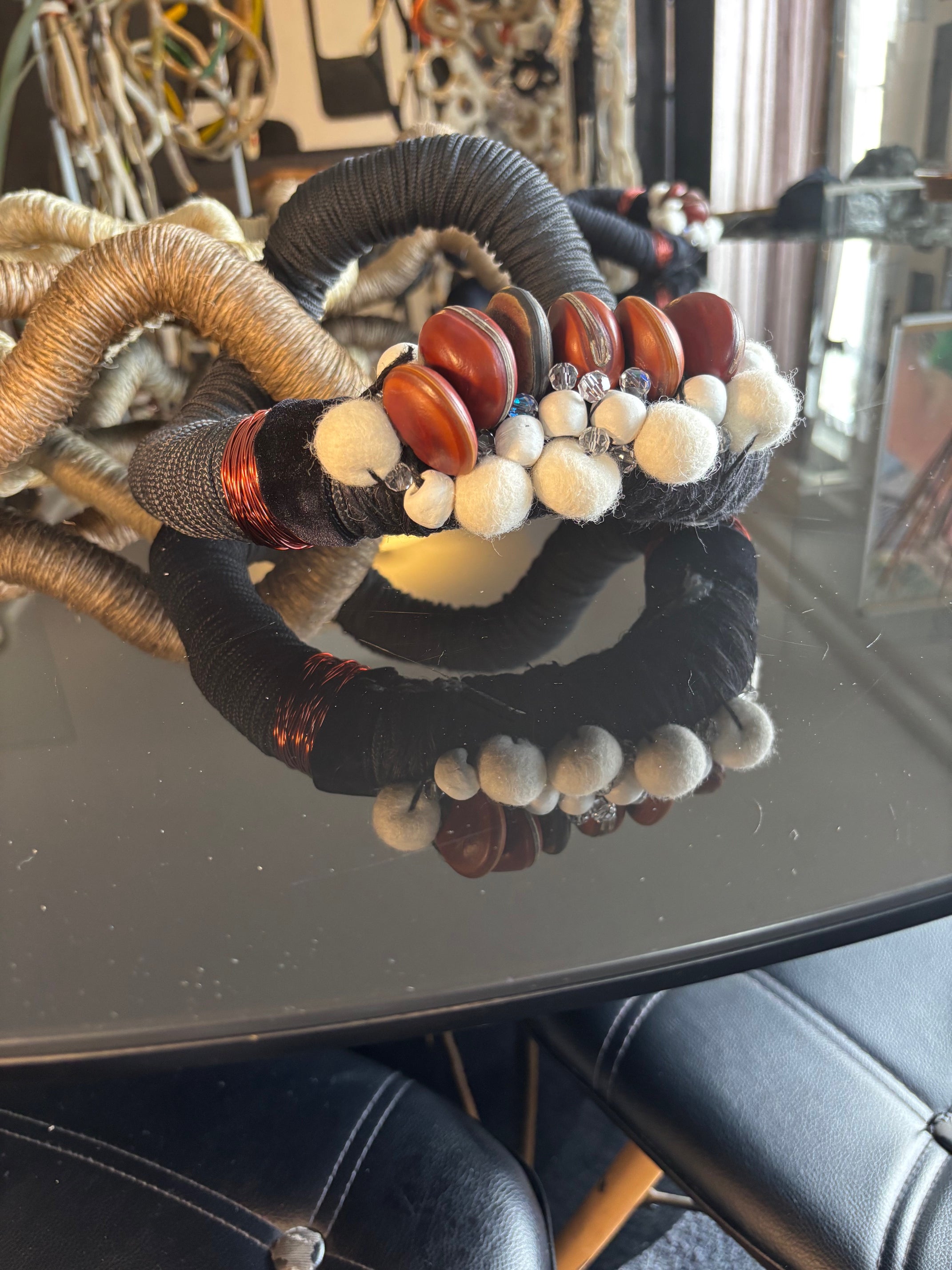 "CASCATA ENCANTADA"  Corrente de mesa