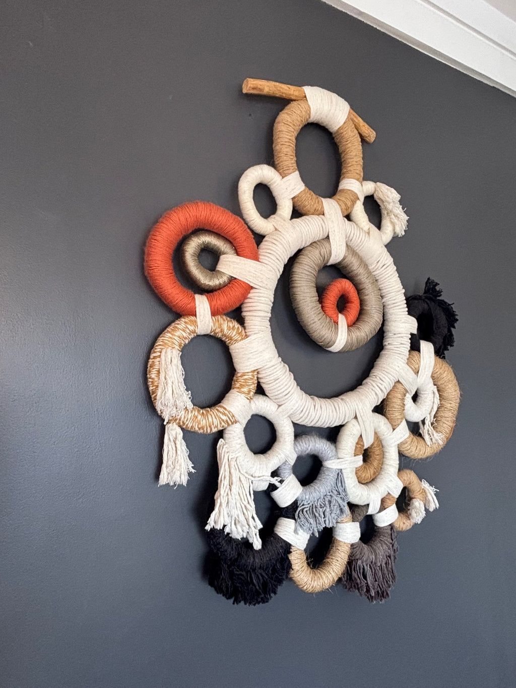 "NÓ SALINO" - tapeçaria de parede