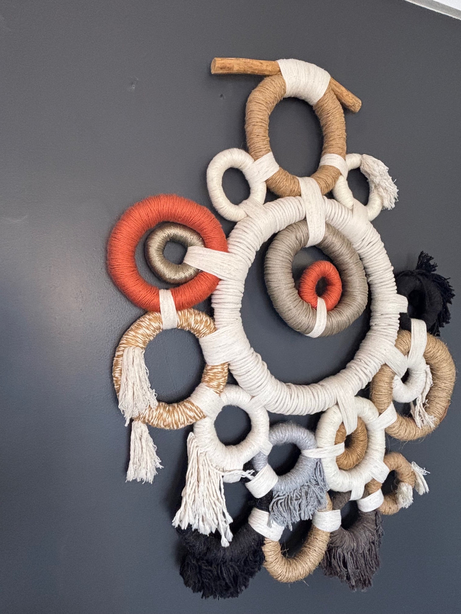 "NÓ SALINO" - tapeçaria de parede